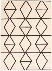 Anandi Ivory-Brown Area Rug - 7'10