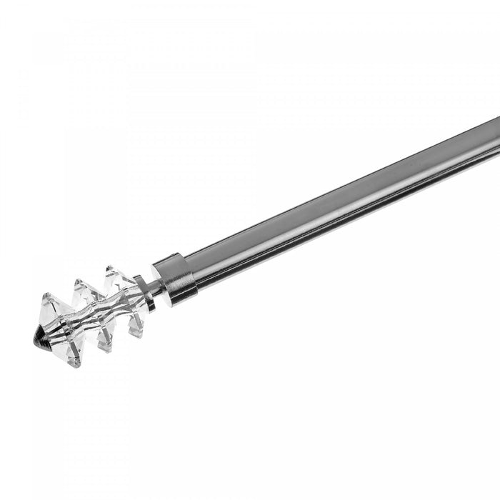 25/28mm Drape Pole Set Paragon - Nickel48-84 Drape Accessories