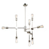 Tribeca 9-Light Silver Chandelier