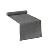 Chambray Ribbed Table Runner Dark Green - Set of 2