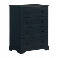 Hazen 4-Drawer Chest - Navy Blue