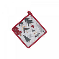 Cotton Potholder Tree - Set of 4 Kitchen Linen