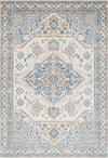 Shi Vin Blue 3x5 Area Rug