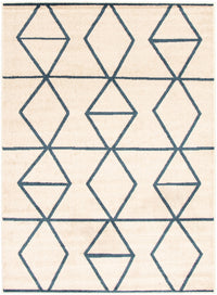 Anandi Ivory-Blue Area Rug - 7'10