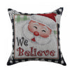 Cushion Santa We Believe - Set of 2 Cushions