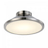 Lucida Nickel Integrated LED Flush Mount
