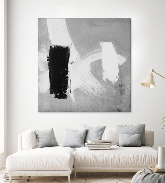 \"City Scene Ii\" Giant Art 54x54 Wall Art