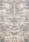 Shi Abstract Blue 4x6 Area Rug