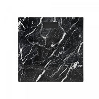 Digital Glass Body Scale Square - Black Marble Bath Accessories