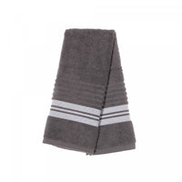 Deluxe Hand Towel 16 x 27 Cool Grey - Set of 6 Towels