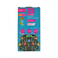 35 Lt 5mm LED Indoor/outdoor Light Set Multi Bulbs - Set of 2 Christmas Lights