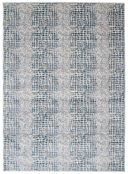 Kecia Navy/cream Rug 6'7\" X 9'6\" Area Rug