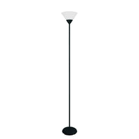 Simple Designs 1 Light Stick Torchiere Floor Lamp