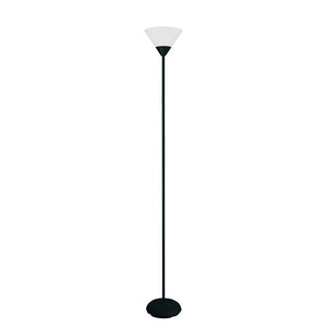 Simple Designs 1 Light Stick Torchiere Floor Lamp