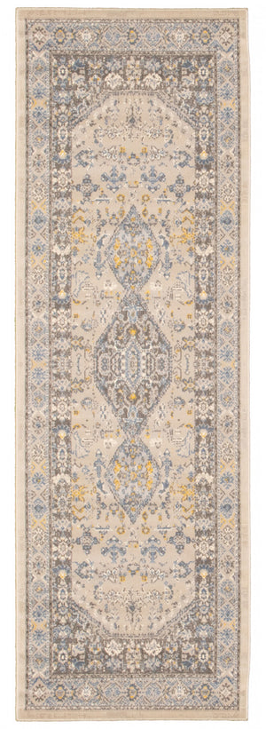 Sabra Blue Area Rug - 2'7