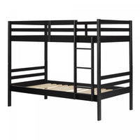 Fakto Twin Industrial Bunk Beds - Matte Black 