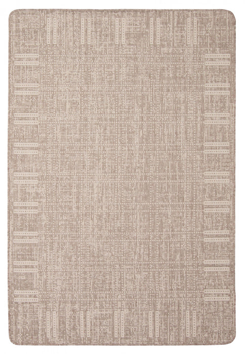 Joni Taupe Area Rug - 4'4\" X 6'5\" 
