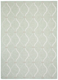 Neisha Abstract Mint Rug 6'7