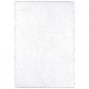 Victoria White Shag 4 x 6 Area Rug