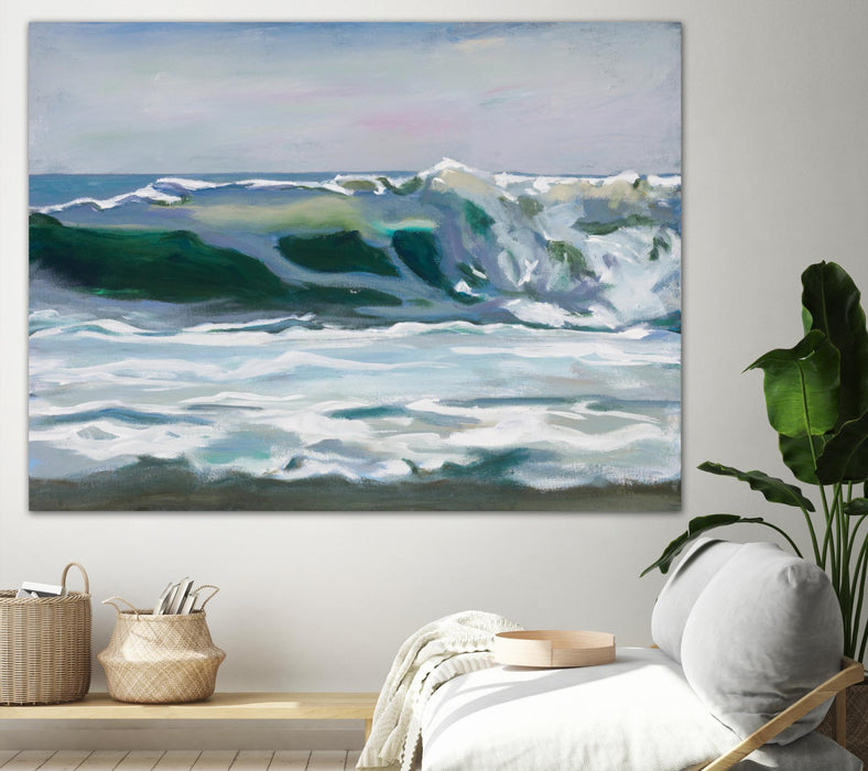 \"Shore Break 2\" Giant Art 72x54 Wall Art