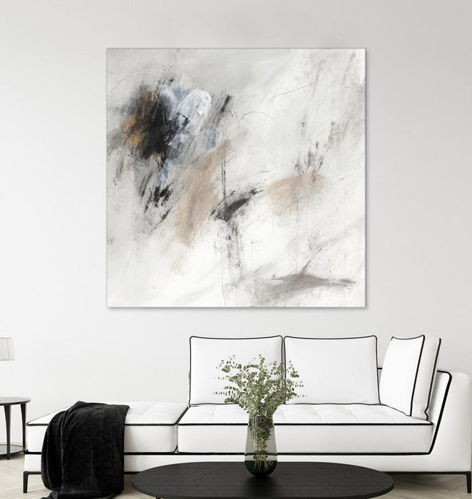 \"Sketch Lines I\" Giant Art 54x54 Wall Art
