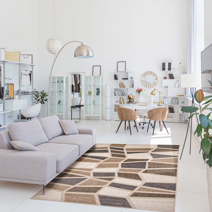 Celestina Ivory Area Rug - 6'7\" X 9'6\" 