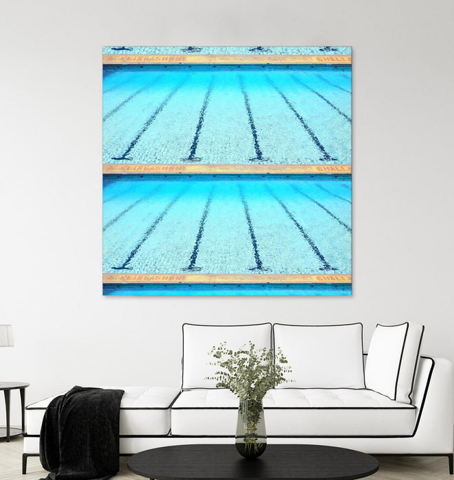 \"Whales Of Time\" Giant Art 72x72 Wall Art