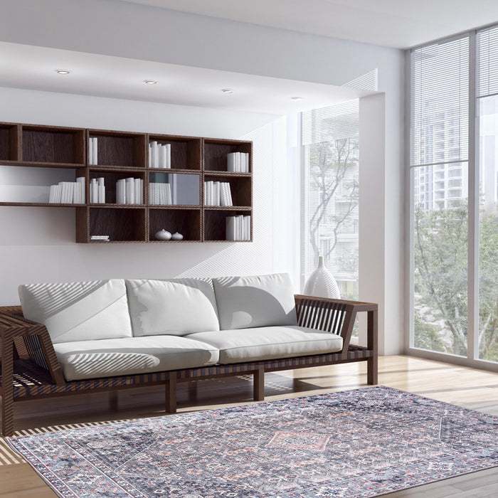 Erela Grey Rug 5'3\" X 8'0\" Area Rug