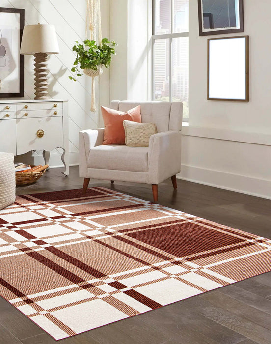 Roma Copper Machine Washable Area Rug - 5'0\" x 7'0\"