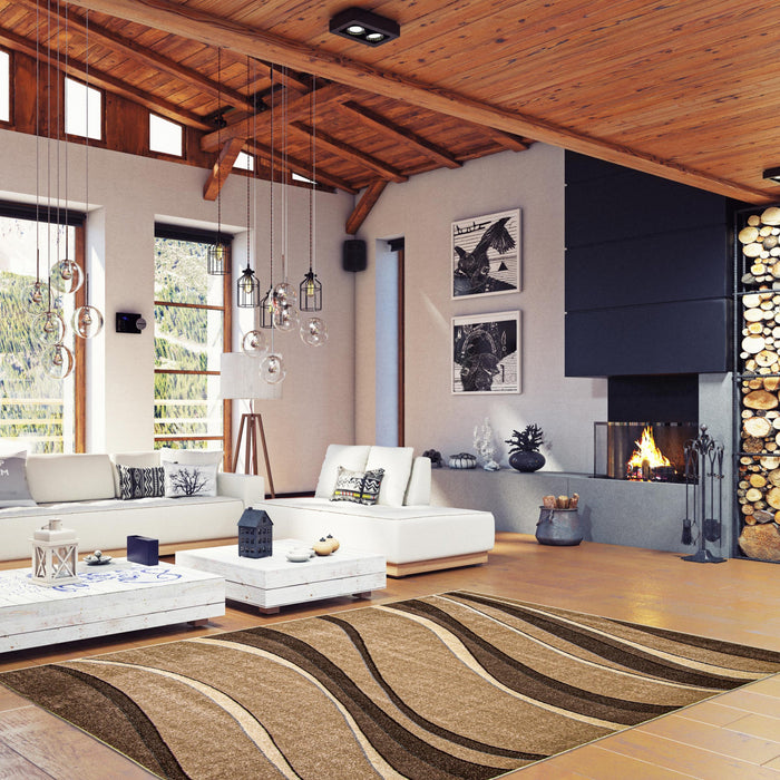 Branda Tan Area Rug - 6'7\" X 9'10\" 