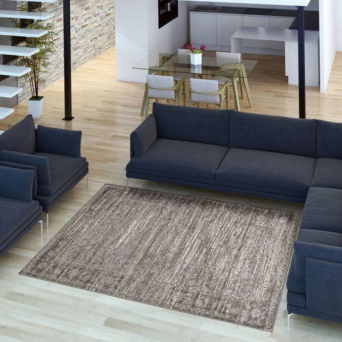 Shaleigh Grey Rug 5'3\" X 7'3\" Area Rug