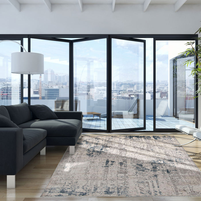 Dido Grey Rug 6'7\" X 9'6\" Area Rug