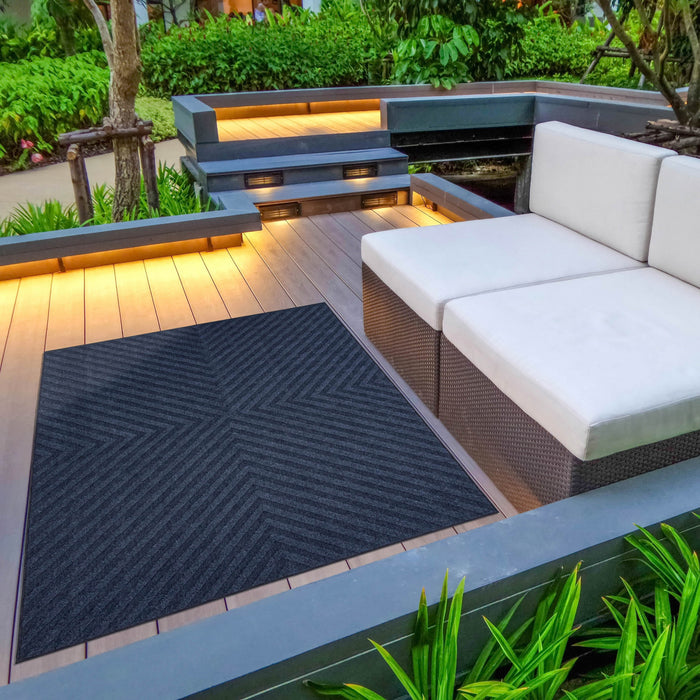 Dodie Blue 6'7\" x 9'6\" Area Rug