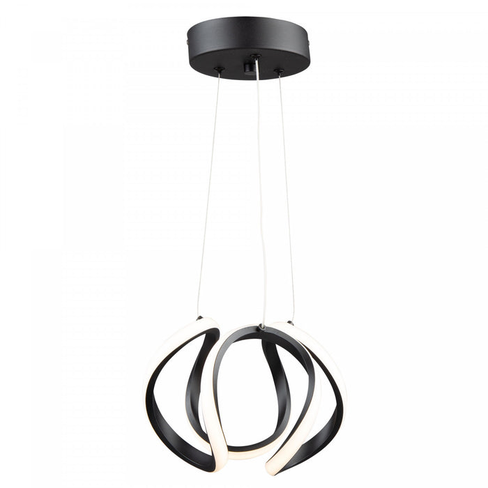 Mira 18 W LED Pendant Black