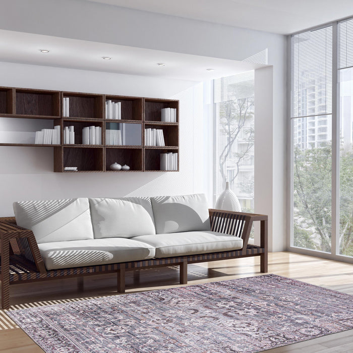 Boann Grey Rug 5'3\" X 8'0\" Area Rug