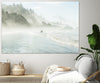 "Suhrie - Catching The Morning Surf" Giant Art 72x48 Wall Art
