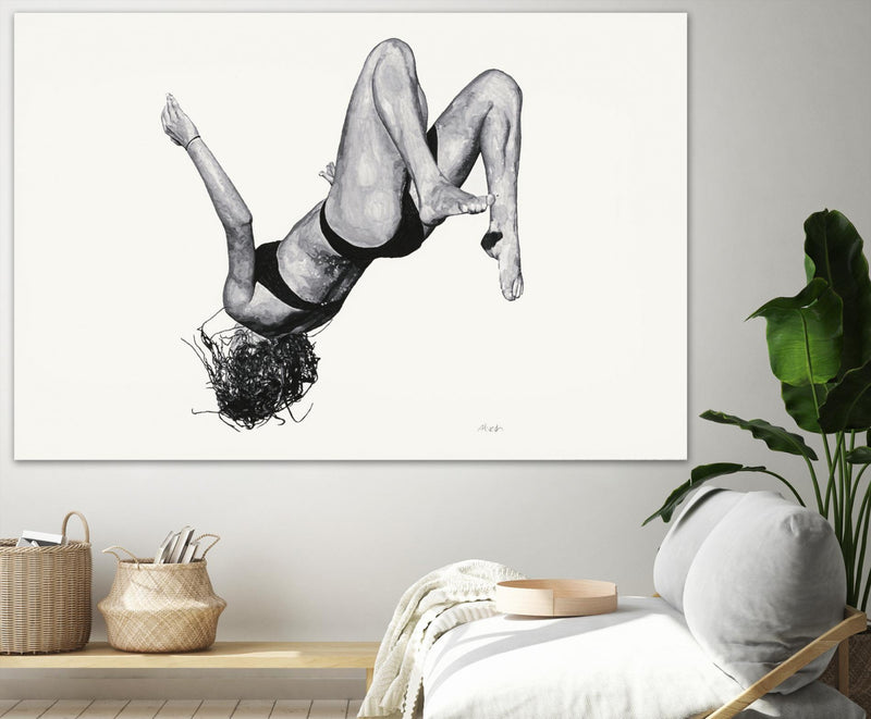 \"Tricia\" Giant Art 84x54 Wall Art