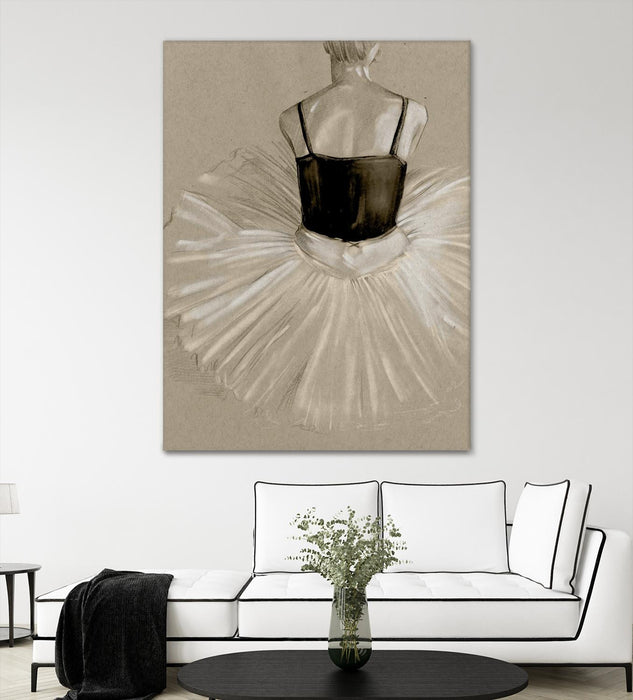 \"Black Leotard Ii\" Giant Art 72x54 Wall Art