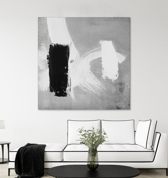 \"City Scene Ii\" Giant Art 54x54 Wall Art