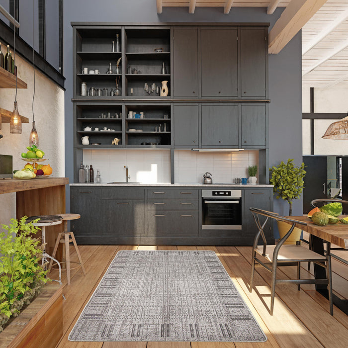 Joni Grey Area Rug - 3'3\" X 4'7\" 