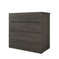 Nordika 4-Drawer Chest - Bark Grey 