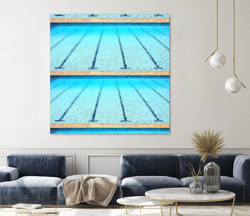 \"Whales Of Time\" Giant Art 72x72 Wall Art