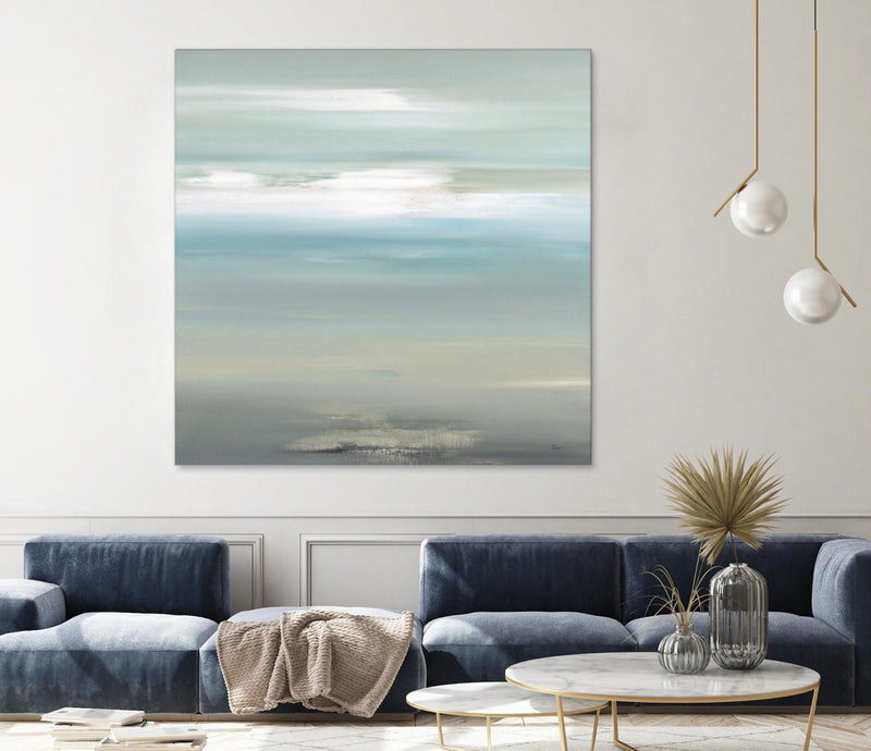 \"A Day By The Water\" Giant Art 72x72 Wall Art