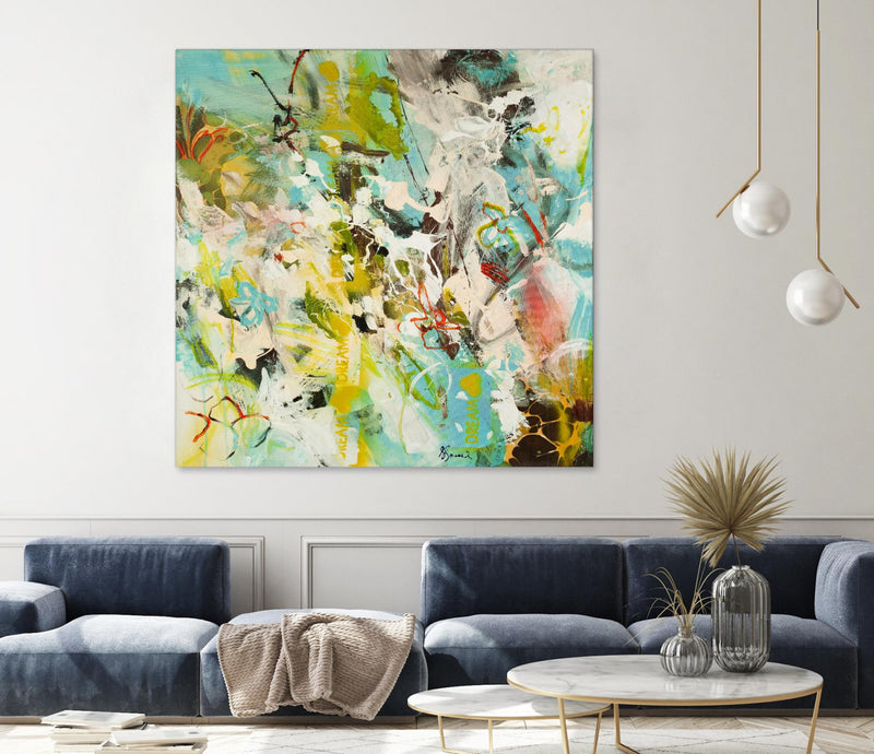 \"Sweet Dream I\" Giant Art 72x72 Wall Art