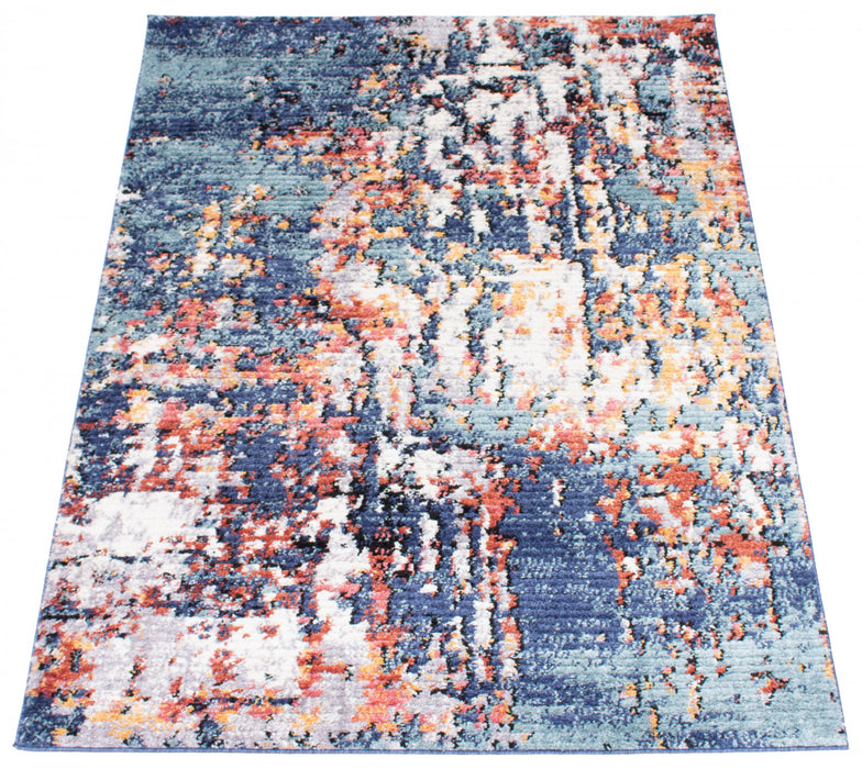 Paloma Vintage Blue Area Rug - 5'3\" x 7'3\"