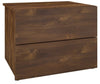 Nordika 2-Drawer Nightstand - Truffle