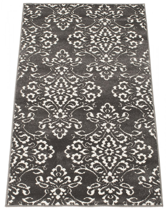 Caledonia Grey 2'8\" x 4'11\" Area Rug