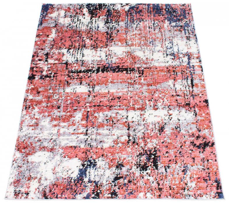 Paloma Marble Pink Area Rug - 3'11\" x 5'11\"