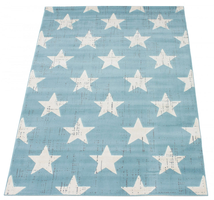 Ira Aqua 4'7\" x 6'7\" Area Rug