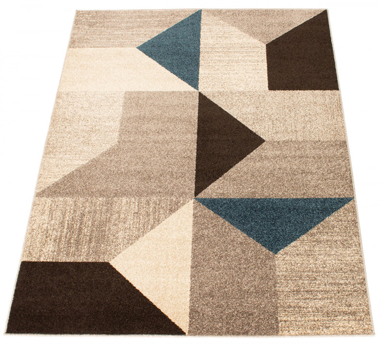 Hadley Grey / Blue 7'10\" x 10'2\" Area Rug